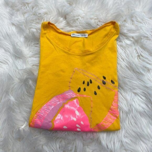 Zara Yellow Gold Watermelon Tee - Picture 2 of 5